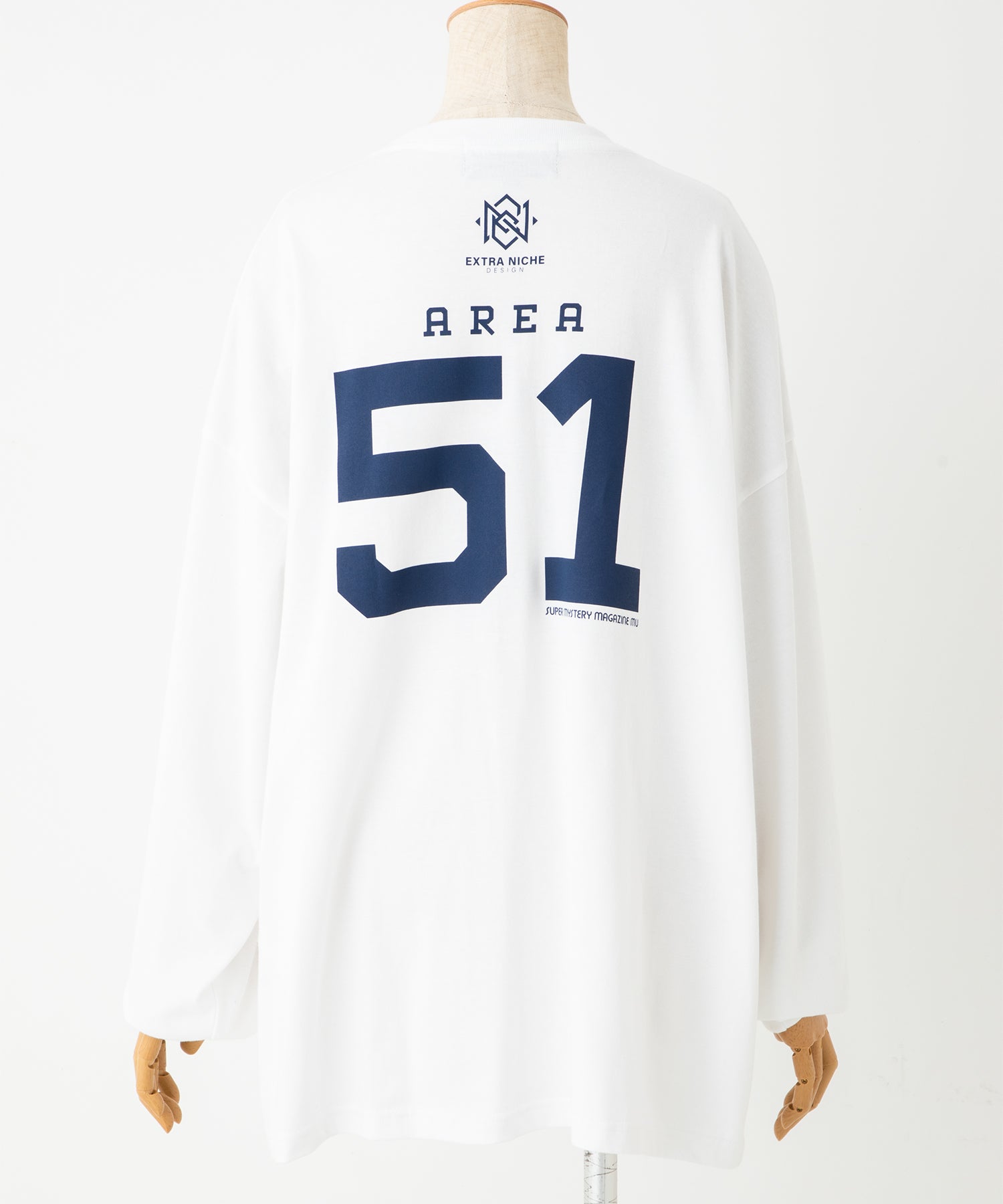 ムー】I AM ALIEN OVERSIZED L/S TEE | EXTRA NICHE DESIGN