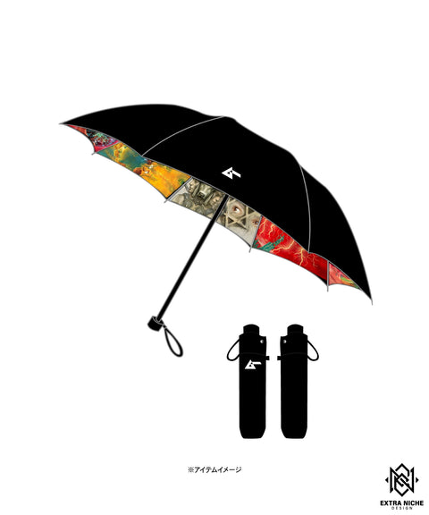 【ムー】ZALARTWORKS 折りたたみ傘