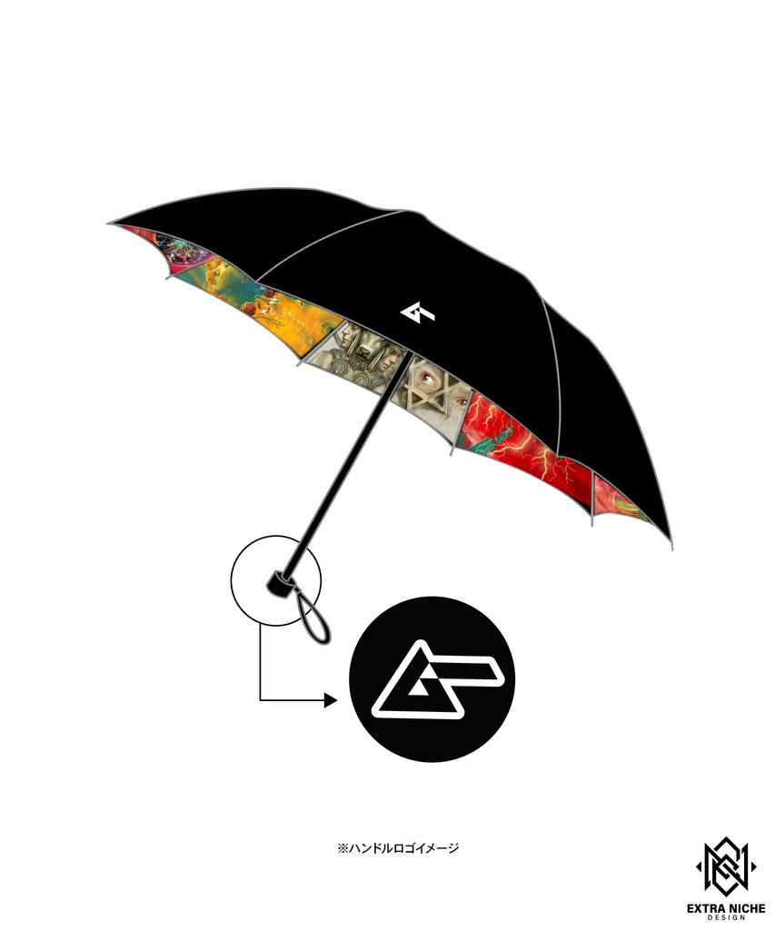 【ムー】ZALARTWORKS 折りたたみ傘