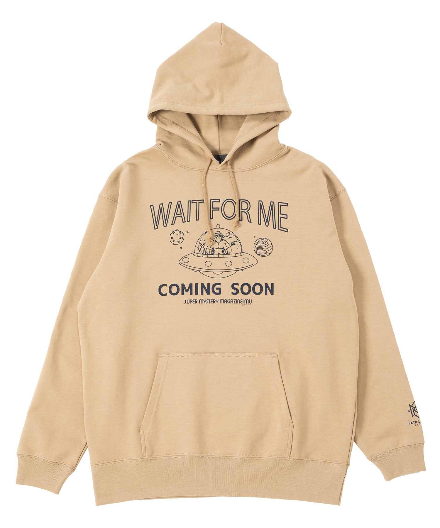 ムー】WAIT FOR ME P/O パーカー | EXTRA NICHE DESIGN